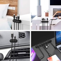 Nightstand Cord Organizer Cable Management Wire Clip (7, 5, 3 Slots) - £19.30 GBP
