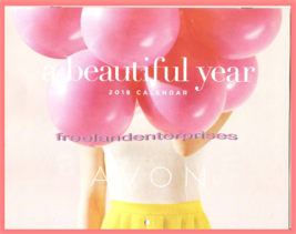 Avon 2018 12-Month Calendar Collectible &quot;A Beautiful Year&quot; New Beginnings (Qt 2) - £6.67 GBP