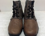 Nautilus Men&#39;s 6” Soft-Toe Casual Work Boots N4020 Brown Leather Size 15M - $75.99
