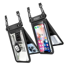 Double Space Floating Waterproof Phone Pouch - 2 Pack, Phone - $62.45