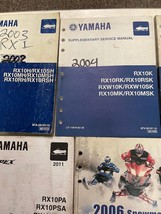 2002 2003 2004 2006 Yamaha Snowmobile Models RX  APEX Service Shop Manual Set - $89.99