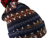 Staple Pigeon Beacon Beanie 1510X2988 Navy Pom Ball Knit Ski Skull Cap Hat - £16.07 GBP