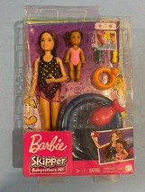 New Barbie Babysitters Playset and Skipper Doll and toodler with pool - £39.75 GBP