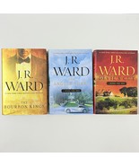 Lot of 3 J.R. Ward THE BOURBON KINGS Series Hardback Books Angels Share ... - £19.61 GBP