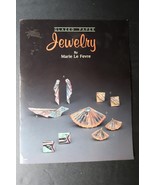 Vtg Glazed Paper Jewelry by Marie Le Fevre 1989 How To Instructional Boo... - $275.44 MXN