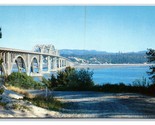 Waldport Bridge Over Alexa Bay waldport Oregon OR UNP Chrome Postcard R11 - $5.08