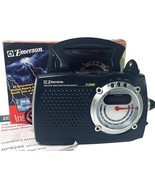 Instant Weather Radio Portable AM /FM with TV Sound Emerson RP6249 LCD C... - $31.00 CAD