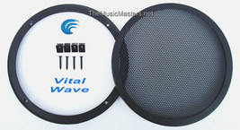 1X 8&quot; inch Sub Woofer &quot;Clipless&quot; Fine Mesh GRILL Speaker Protective Cove... - $15.10