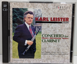 Karl Leister Concerto For Clarinet: 2-CD Set Music By Mozart, Mercadante, Weber - £35.19 GBP