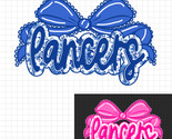 Lancers PNG, Lancers Mascot Floral Toile Pink Blue Water Color Coquette ... - $2.50