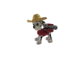 Paw Patrol Marshall Cowboy Fire Department Rescue Pup Toy Figure Dalmatian Puppy - £7.39 GBP