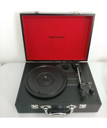 Portable Black Turntable Sharper Image Bluetooth Discontinued - £49.48 GBP