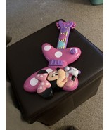Disney Minnie Mouse Rockin&#39; Guitar Bow-tique Light-up &amp; Sounds Child Toy... - £9.52 GBP