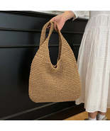 Woven Straw Hobo Shoulder Bag - $34.64