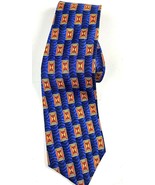 Mens Tie Silk Imported All  RN70459 Light Blue pattern Made in USA - $202.24 MXN