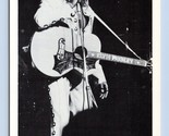 Elvis Presley W Chitarra Greetings From Hollywood Ca Unp V&amp;o Inc Cartoli... - $14.29