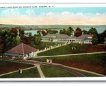 Owasco Lac Park Auburn New York Ny Unp Wb Carte Postale Q23 - $3.36