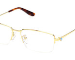 New BMW BW-5038 030 Shiny Deep Gold Eyeglasses 56/16/150 - $79.15