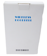 White Wireless Doorbell Chime Kit Plug-In Waterproof with 2 Chimes - €12,21 EUR
