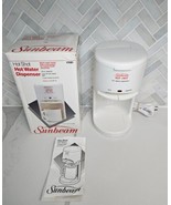 Sunbeam Hot Shot Hot Water Dispenser 17081 - Tested Works Cracked Lid ~ ... - £35.26 GBP