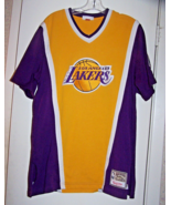 Mitchell &amp; Ness Hardwood Classics Los Angeles Lakers Jersey-Nostalgia 19... - £91.54 GBP