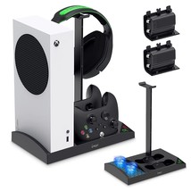 Upgraded Cooling Stand for Xbox Series S Console with Controller Charging - £51.95 GBP