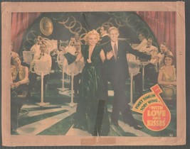With Love and Kisses 11&quot;x14&quot; Lobby Card Pinky Tomlin Toby Wing - £22.99 GBP