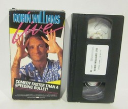 Robin Williams Live Comedy Faster Than A Speeding Bullet VHS TAPE MOVIE - £6.85 GBP