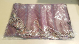 Beautiful Purple Metallic Women&#39;s Design Shawl, Wrap, Scarf (NEW) - £15.69 GBP