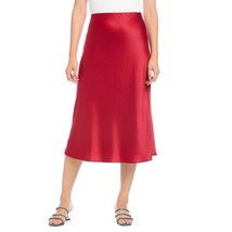 Karen Kane Women&#39;s Bias Cut Midi Skirt Red XS B4HP $178 - £23.94 GBP