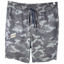 Hurley Swimming Trunks Board Shorts Mens Medium Gray Camo Amphibian Pocket - $28.71