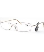 Chiaro &amp; Scuro TIAGO 1 115 Metallic Brown Unique RARE EYEGLASSES 58-15-1... - $105.17