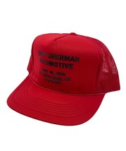 Vintage Snapback Trucker Hat Jerry Sherman Auto Automotive N. Little Roc... - $9.46