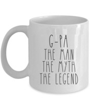 G-pa The Man The Myth The Legend Coffee Mug Father&#39;s Day Christmas Gift For Dad - £12.62 GBP+
