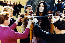 Christopher Lee in The Wicker Man May Day Festival with Swords at his Neck 24x18 - £19.17 GBP