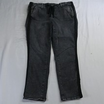 Torrid 14 / 16 1X Pull On Straight Gray Stretch Denim Womens Jeans - £10.96 GBP