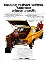 Vintage 1972 Hornet Hatchback A Sports Car W/ Room To Travel Print Advertisement - £4.81 GBP