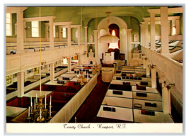 Trinity Church Interior Altar in Newport, Rhode Island Postcard Unposted - £3.90 GBP