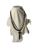 Fashion Jewelry Necklace Black Beads Wire Womens Formal Dress Necklaces ... - $169.43 MXN