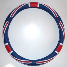 United Kingdom Genuine Leather 15&quot; Steering Wheel Cover - $24.99