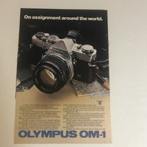 1979 Olympus OM-1 Camera Print Ad Advertisement Vintage Pa2 - £5.41 GBP