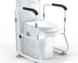Toilet Safety Frame And Rails, Stability Bathroom Handrails, And Grab Bar - $142.95