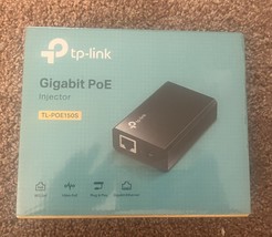 TP-Link Gigabit Power Over Ethernet PoE Injector Adapter TL-PoE150S Networking - $14.42