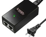 Gigabit Poe Injector, 48V 15.4W Power Over Ethernet, Ieee 802.3Af Compli... - £18.78 GBP