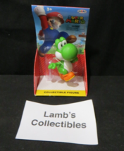 Super Mario Jakks Pacific 2.5" collectible figure 2019 Running Green Yoshi toy  - $29.08