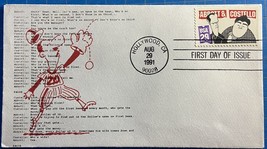 US #2566 29¢ 1991 Abbott and Costello FDC / First Day Cover Hudeck Cachet - £3.65 GBP