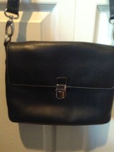 Liz Claiborne Black Vintage Handbag With Adjustable Strap Slide Clasp - $23.08