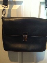 Liz Claiborne Black Vintage Handbag With Adjustable Strap Slide Clasp - £17.33 GBP