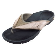 Abeo Flip Flops Beige Synthetic Women Shoes Size 6 Medium - £15.53 GBP