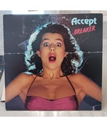 ACCEPT &quot;BREAKER&quot; LP 12&quot; VINYL EXC 1981 PASSPORT METAL PB 6010 33 RPM - $37.08